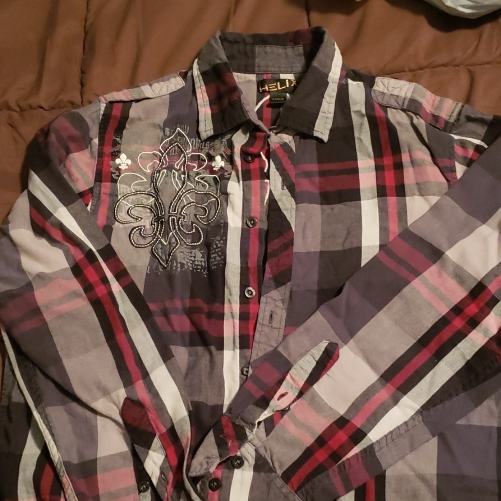 Helix Men's Button Down Shirt